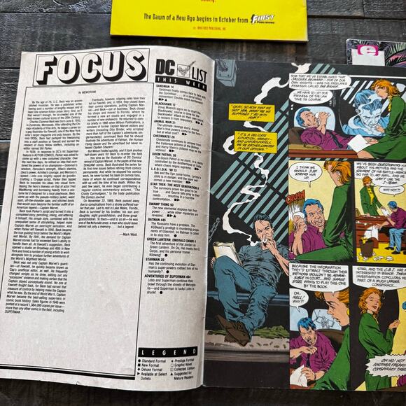 Hollywood Superstars #1 (Epic/Marvel, 1990), Checkmate #26 1990, Nexus #77 1991 - Picture 5 of 7